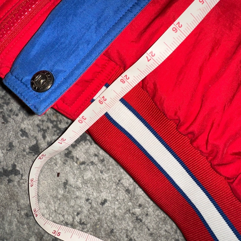 Red Hooded Puffer Jacket - Men's - Picture 10 of 13
